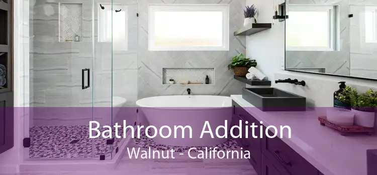 Bathroom Addition Walnut - California