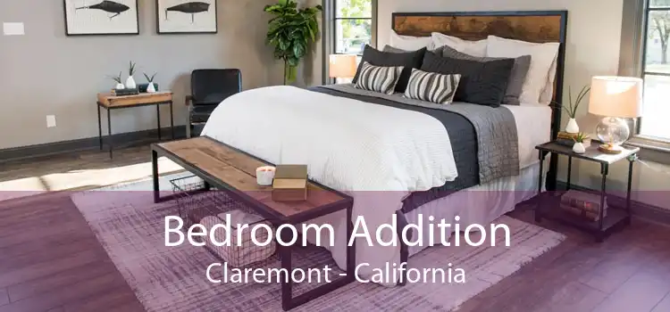 Bedroom Addition Claremont - California
