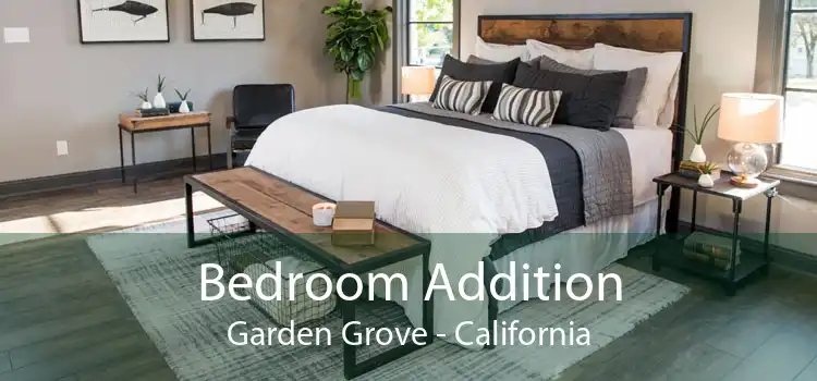 Bedroom Addition Garden Grove - California