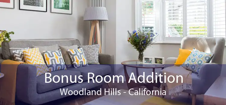 Bonus Room Addition Woodland Hills - California