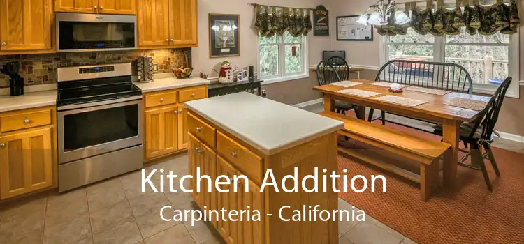 Kitchen Addition Carpinteria - California