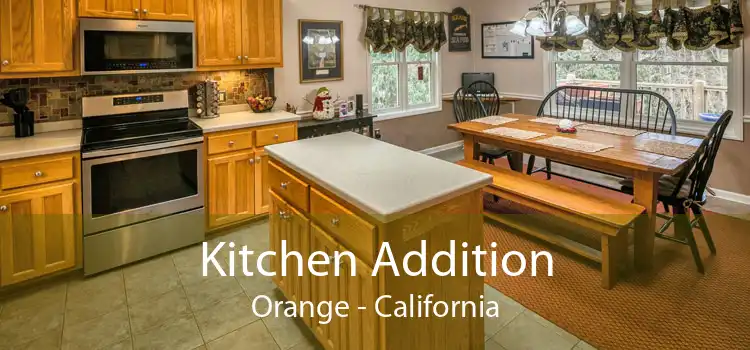 Kitchen Addition Orange - California