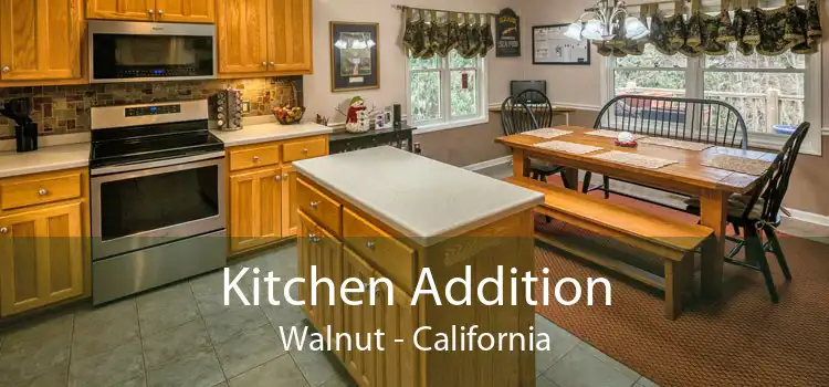 Kitchen Addition Walnut - California