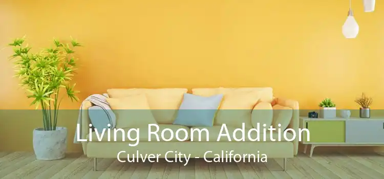 Living Room Addition Culver City - California