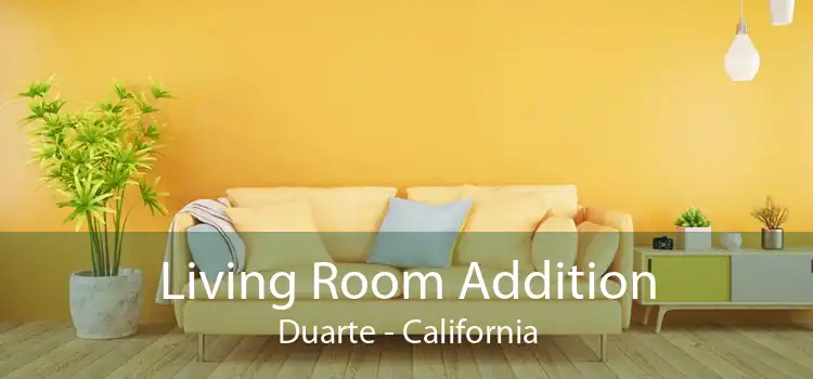 Living Room Addition Duarte - California
