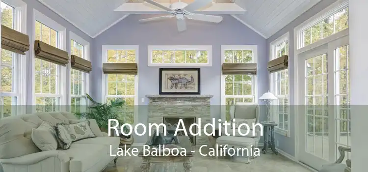 Room Addition Lake Balboa - California