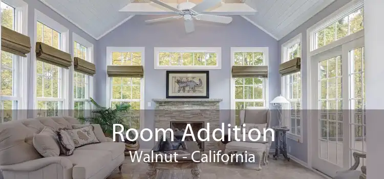 Room Addition Walnut - California
