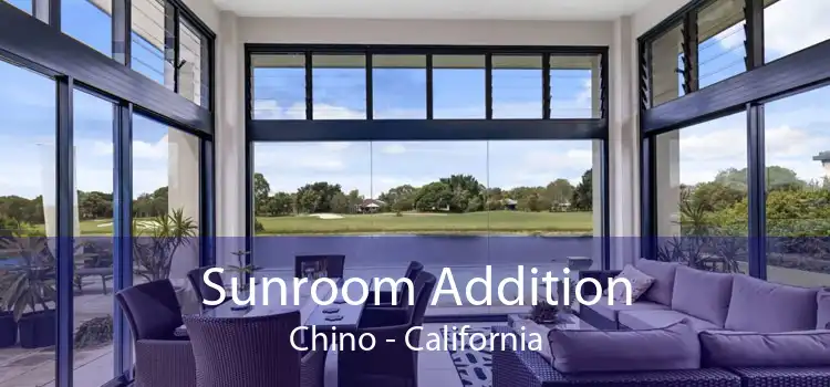 Sunroom Addition Chino - California