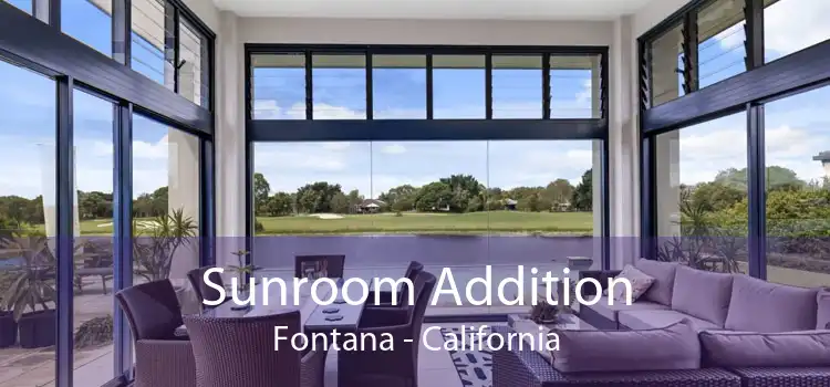 Sunroom Addition Fontana - California