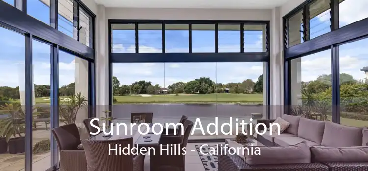 Sunroom Addition Hidden Hills - California