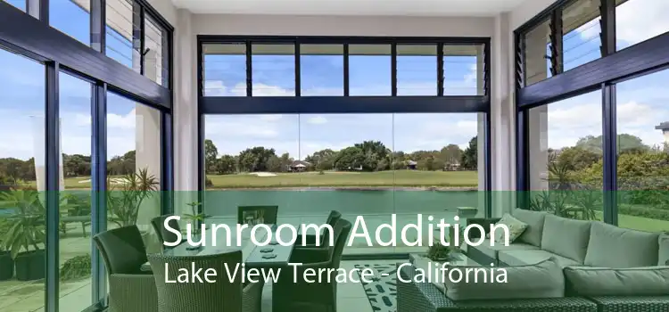 Sunroom Addition Lake View Terrace - California