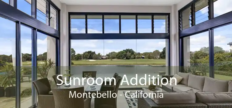 Sunroom Addition Montebello - California