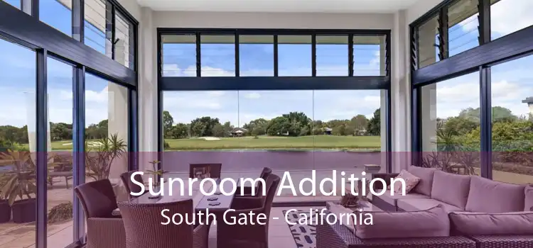 Sunroom Addition South Gate - California