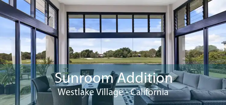 Sunroom Addition Westlake Village - California